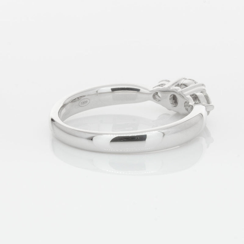 18ct White Gold .40ct Diamond Elysian Ring-Ring-Walker & Hall