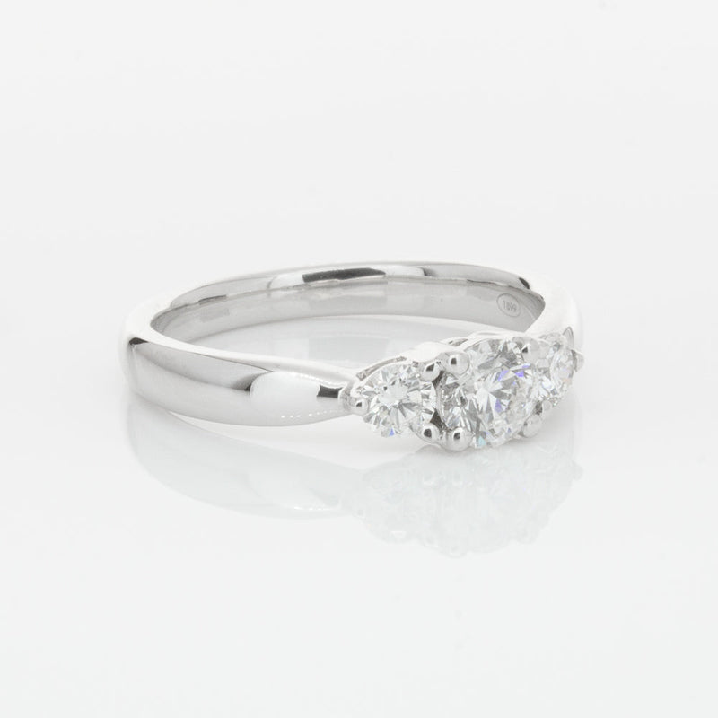 18ct White Gold .40ct Diamond Elysian Ring-Ring-Walker & Hall