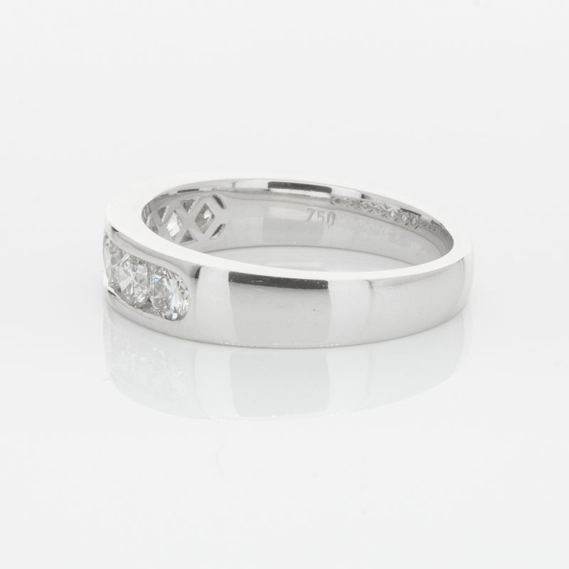 18ct White Gold 1.00ct Diamond Tigris Ring-Ring-Walker & Hall