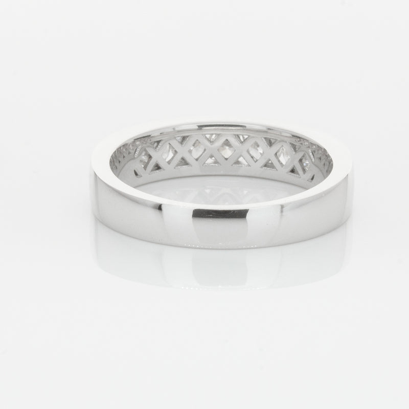 18ct White Gold 1.00ct Diamond Tigris Ring-Ring-Walker & Hall