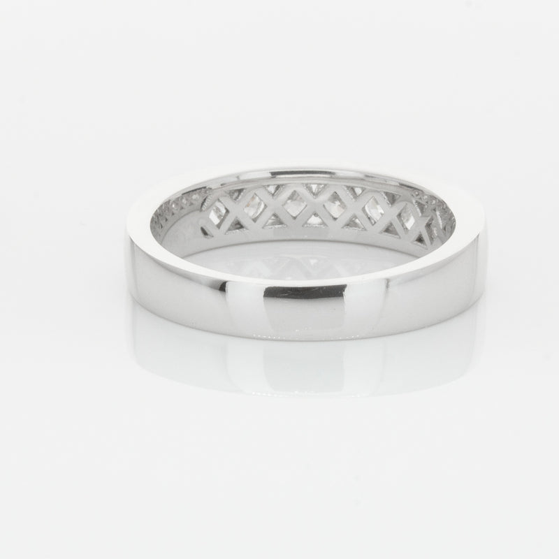 18ct White Gold 1.00ct Diamond Tigris Ring-Ring-Walker & Hall