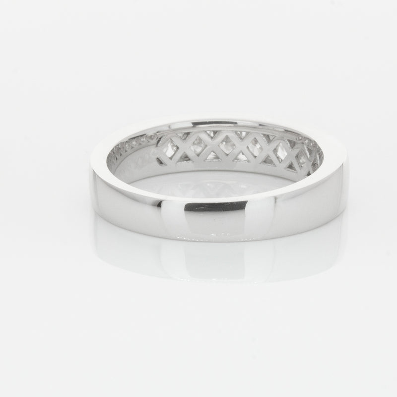 18ct White Gold 1.00ct Diamond Tigris Ring-Ring-Walker & Hall