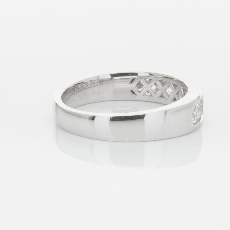 18ct White Gold 1.00ct Diamond Tigris Ring-Ring-Walker & Hall