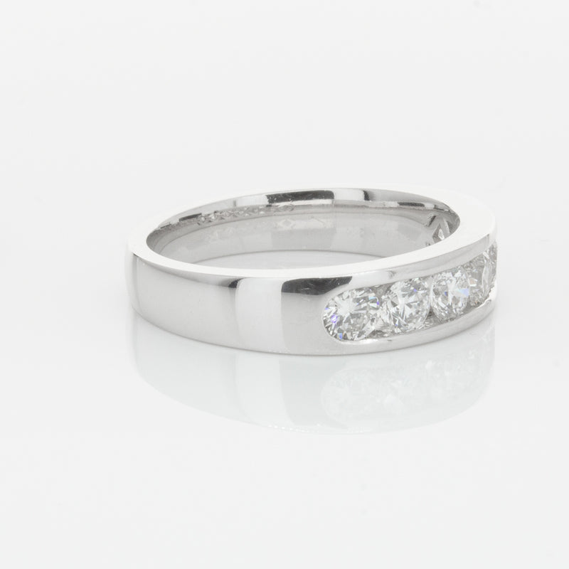 18ct White Gold 1.00ct Diamond Tigris Ring-Ring-Walker & Hall