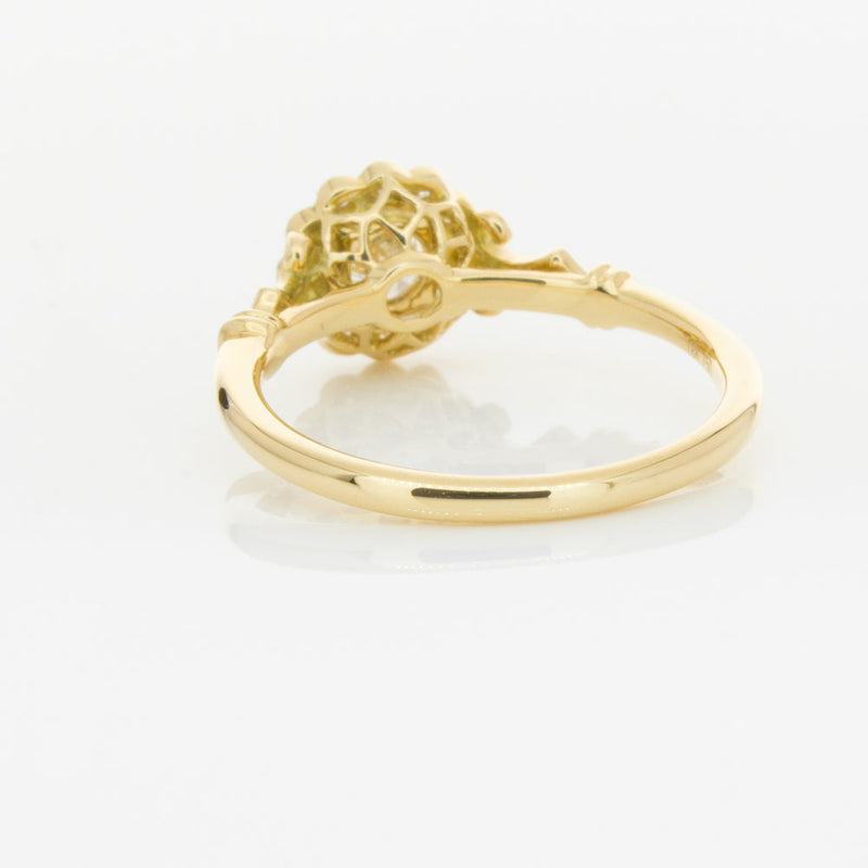 18ct Yellow Gold .50ct Diamond Versailles Ring-Ring-Walker & Hall