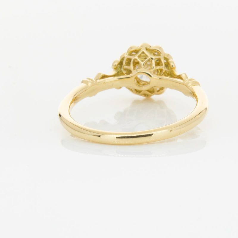 18ct Yellow Gold .50ct Diamond Versailles Ring-Ring-Walker & Hall