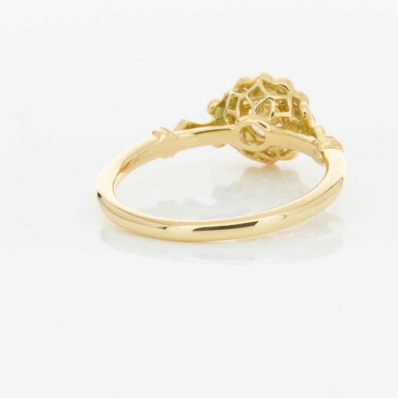 18ct Yellow Gold .50ct Diamond Versailles Ring-Ring-Walker & Hall