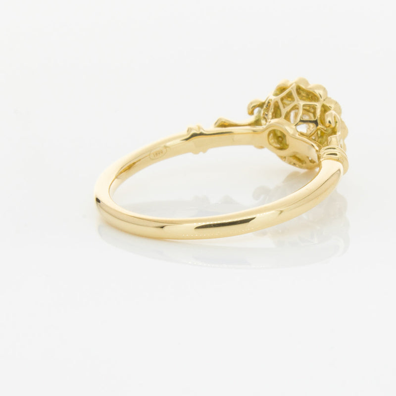 18ct Yellow Gold .50ct Diamond Versailles Ring-Ring-Walker & Hall