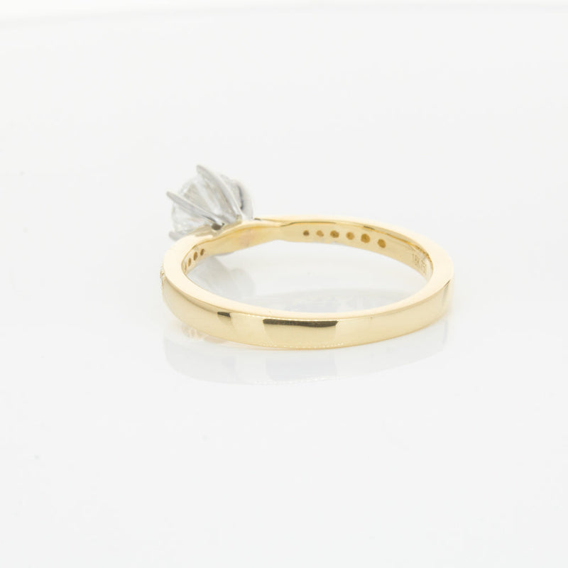 18ct Yellow Gold .74ct Diamond Zenith Ring-Ring-Walker & Hall