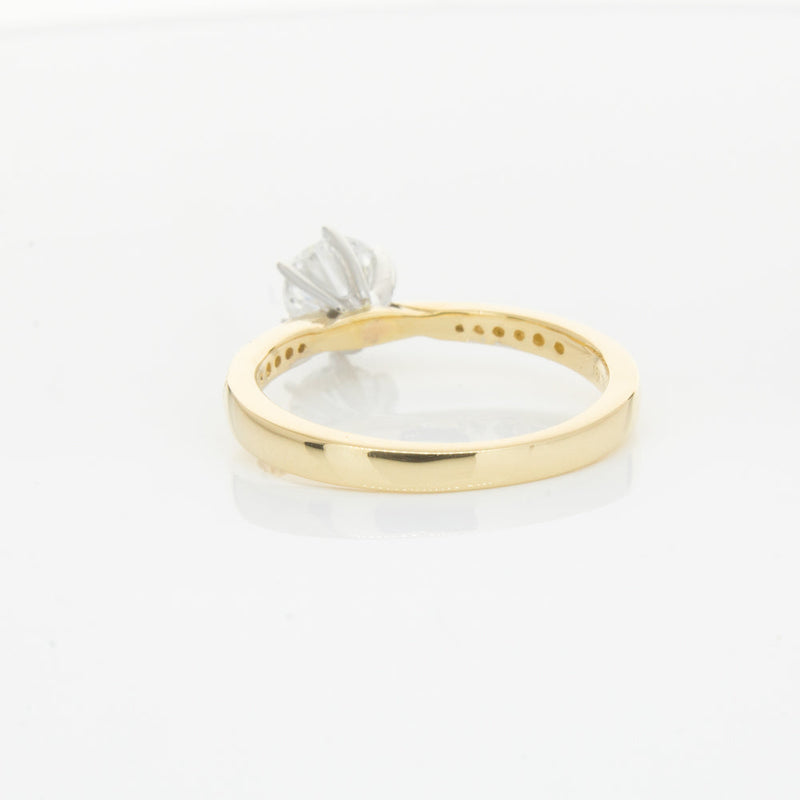 18ct Yellow Gold .70ct Diamond Zenith Ring-Ring-Walker & Hall