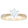 18ct Yellow Gold .70ct Diamond Zenith Ring-Ring-Walker & Hall