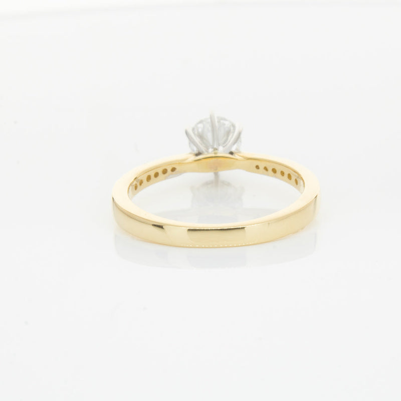 18ct Yellow Gold .70ct Diamond Zenith Ring-Ring-Walker & Hall