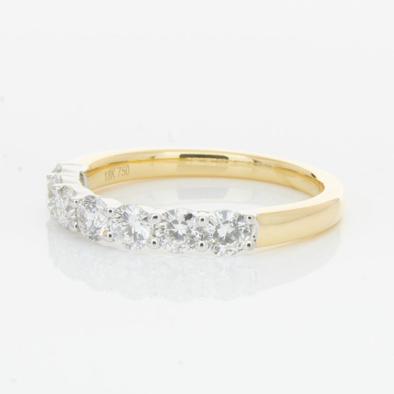 18ct Yellow Gold 1.00ct Diamond Panorama Ring-Ring-Walker & Hall