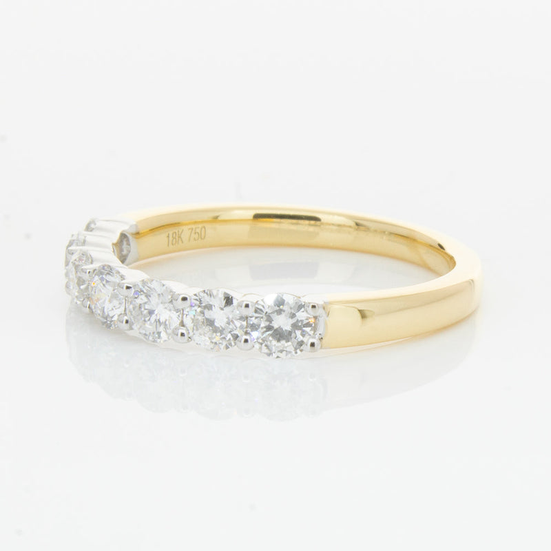 18ct Yellow Gold 1.00ct Diamond Panorama Ring-Ring-Walker & Hall