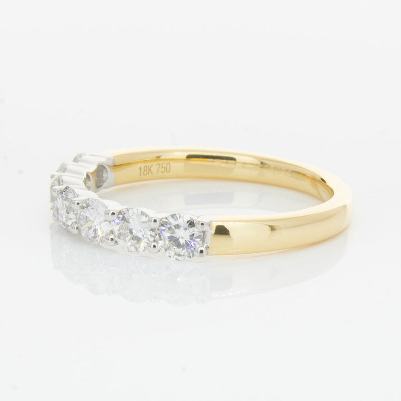18ct Yellow Gold 1.00ct Diamond Panorama Ring-Ring-Walker & Hall