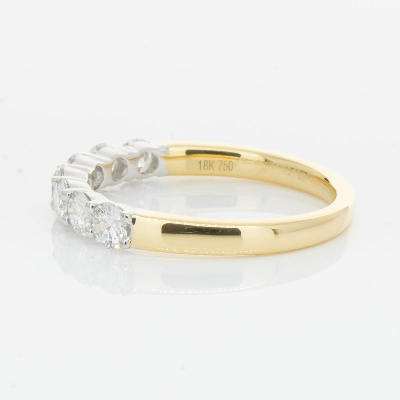 18ct Yellow Gold 1.00ct Diamond Panorama Ring-Ring-Walker & Hall