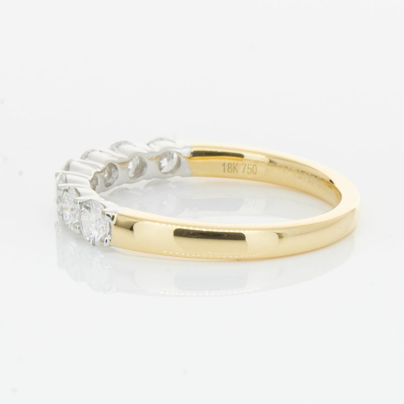 18ct Yellow Gold 1.00ct Diamond Panorama Ring-Ring-Walker & Hall