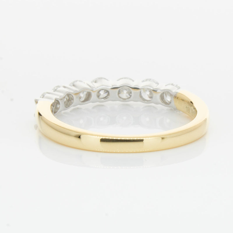 18ct Yellow Gold 1.00ct Diamond Panorama Ring-Ring-Walker & Hall