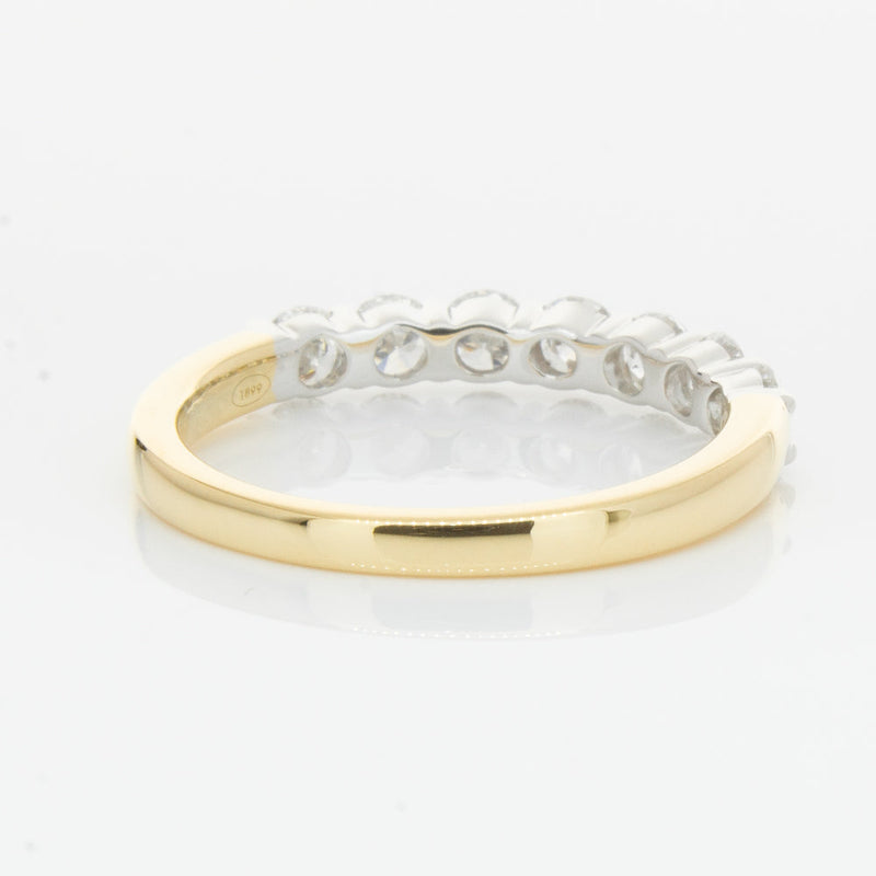 18ct Yellow Gold 1.00ct Diamond Panorama Ring-Ring-Walker & Hall