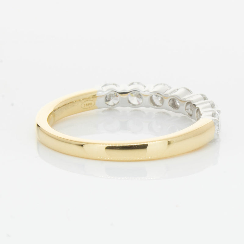 18ct Yellow Gold 1.00ct Diamond Panorama Ring-Ring-Walker & Hall