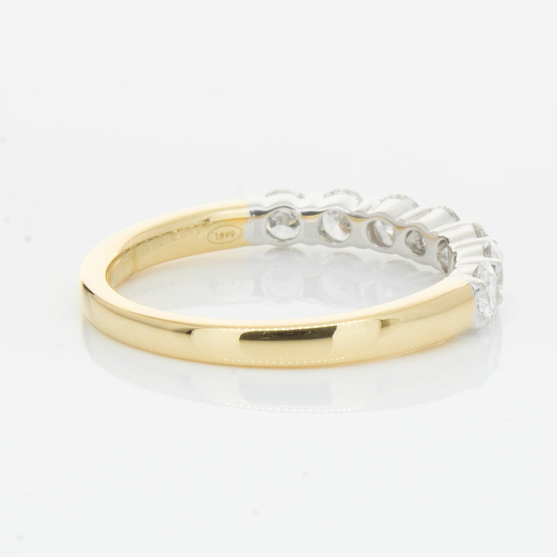 18ct Yellow Gold 1.00ct Diamond Panorama Ring-Ring-Walker & Hall