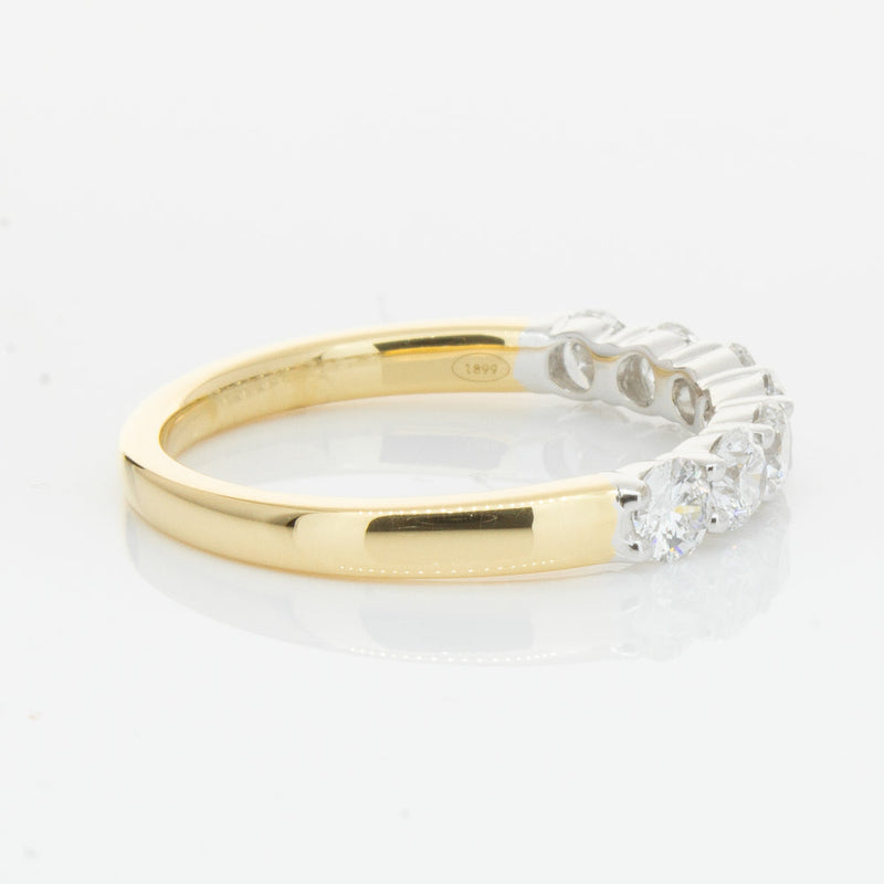 18ct Yellow Gold 1.00ct Diamond Panorama Ring-Ring-Walker & Hall
