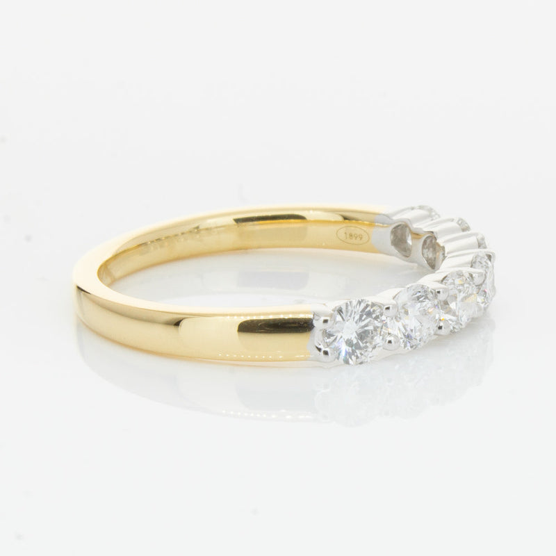 18ct Yellow Gold 1.00ct Diamond Panorama Ring-Ring-Walker & Hall
