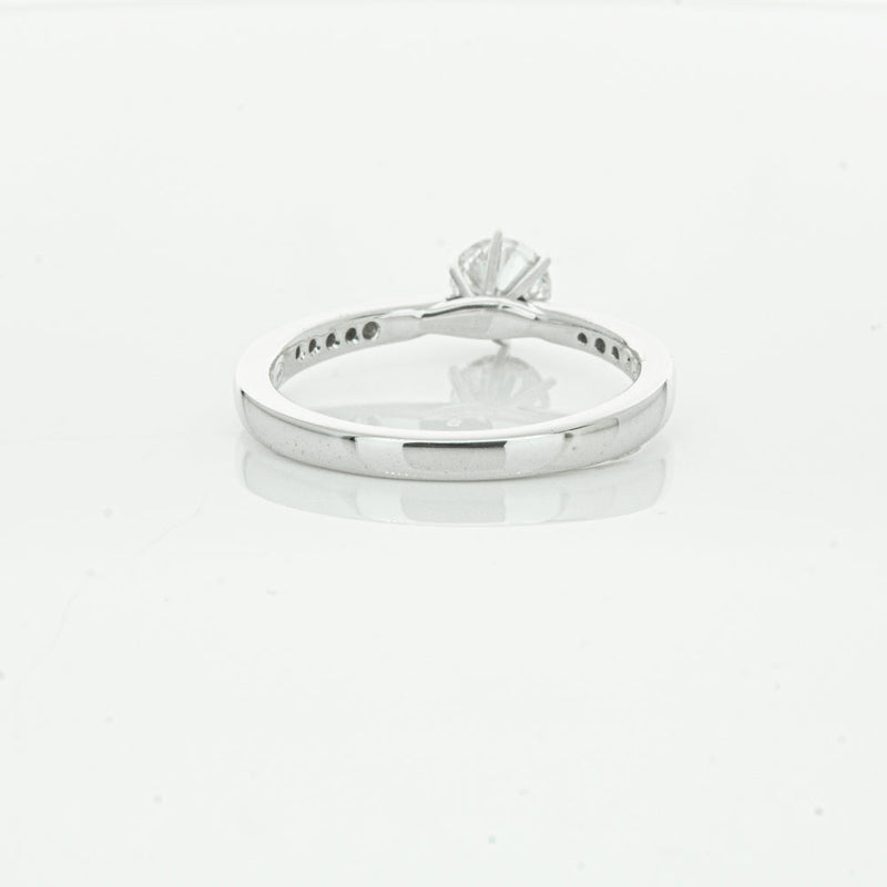 18ct White Gold .50ct Diamond Zenith Ring-Ring-Walker & Hall