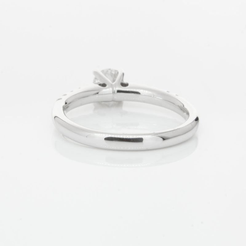 18ct White Gold .50ct Diamond Meridien Ring-Ring-Walker & Hall