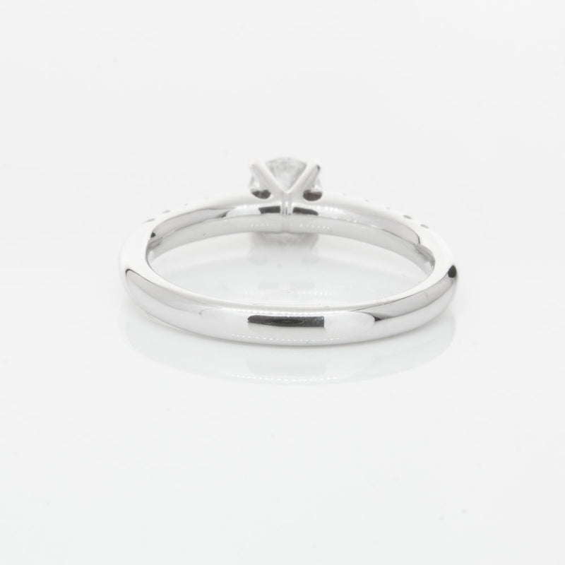 18ct White Gold .50ct Diamond Meridien Ring-Ring-Walker & Hall