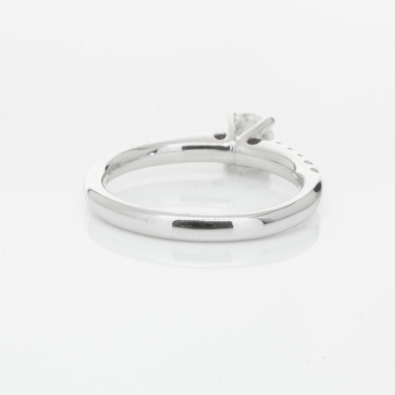 18ct White Gold .50ct Diamond Meridien Ring-Ring-Walker & Hall