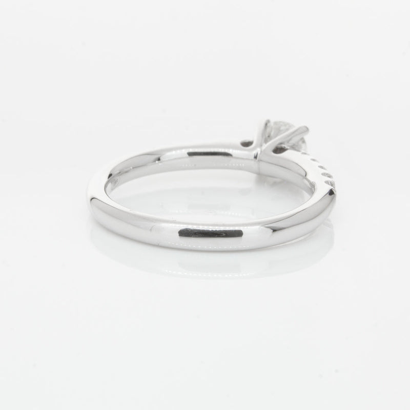 18ct White Gold .50ct Diamond Meridien Ring-Ring-Walker & Hall