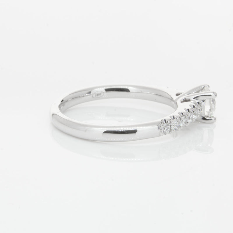 18ct White Gold .50ct Diamond Meridien Ring-Ring-Walker & Hall