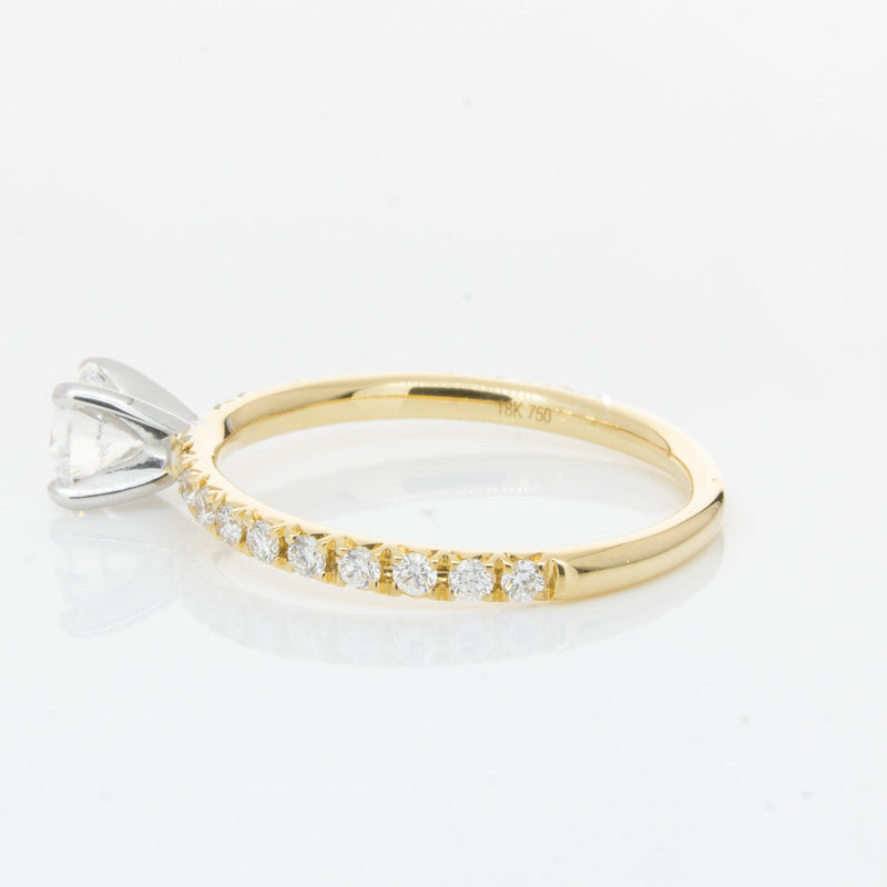 18ct Yellow Gold .51ct Diamond Comet Ring-Ring-Walker & Hall