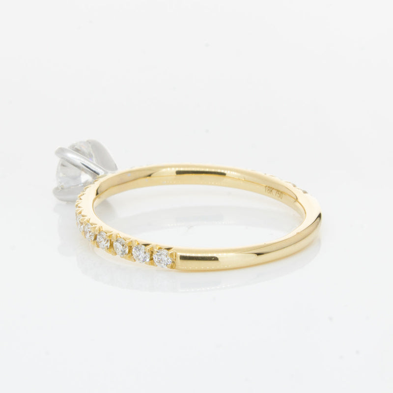 18ct Yellow Gold .51ct Diamond Comet Ring-Ring-Walker & Hall