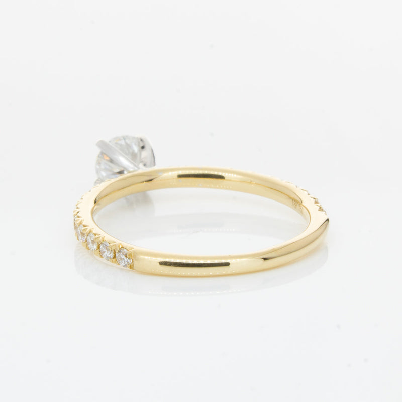 18ct Yellow Gold .51ct Diamond Comet Ring-Ring-Walker & Hall