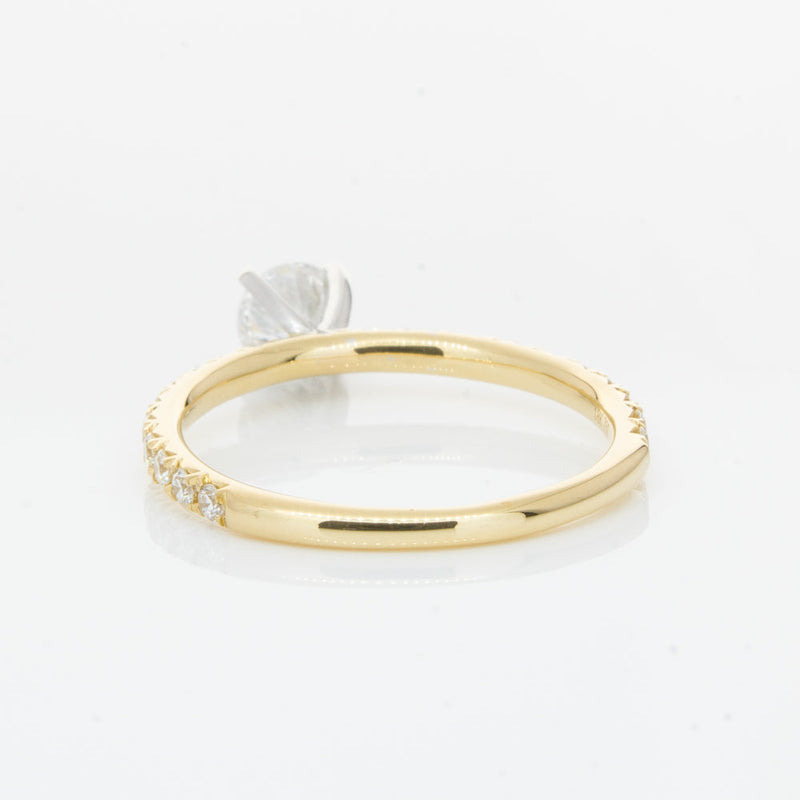 18ct Yellow Gold .51ct Diamond Comet Ring-Ring-Walker & Hall