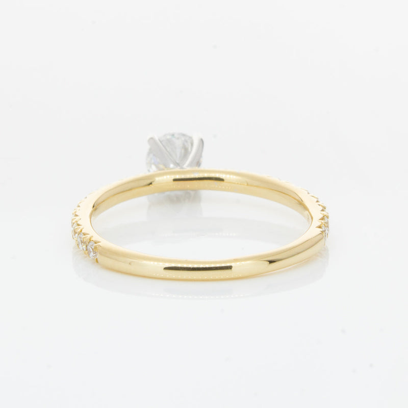 18ct Yellow Gold .51ct Diamond Comet Ring-Ring-Walker & Hall