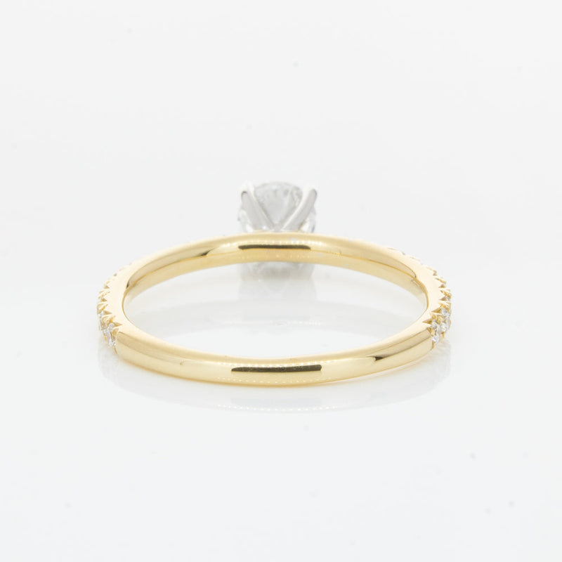 18ct Yellow Gold .51ct Diamond Comet Ring-Ring-Walker & Hall