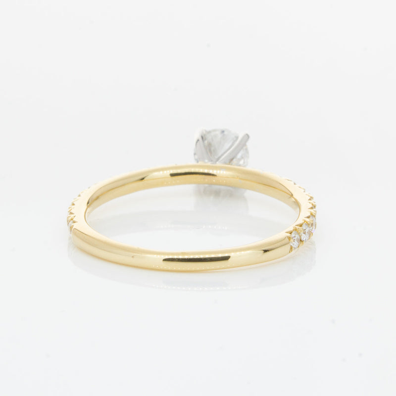 18ct Yellow Gold .51ct Diamond Comet Ring-Ring-Walker & Hall