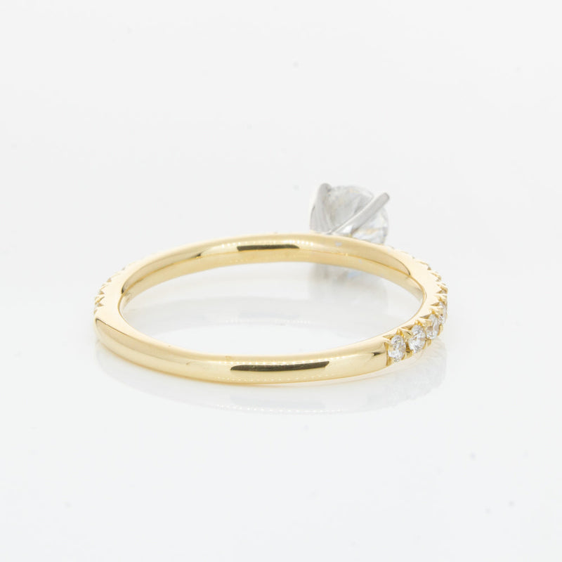 18ct Yellow Gold .51ct Diamond Comet Ring-Ring-Walker & Hall