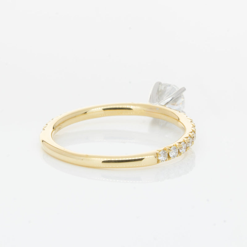 18ct Yellow Gold .51ct Diamond Comet Ring-Ring-Walker & Hall