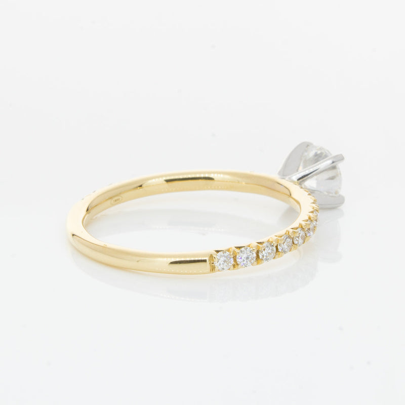 18ct Yellow Gold .51ct Diamond Comet Ring-Ring-Walker & Hall