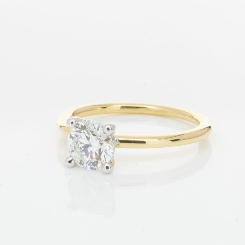 18ct Yellow Gold 1.00ct Diamond Melba Ring-Ring-Walker & Hall