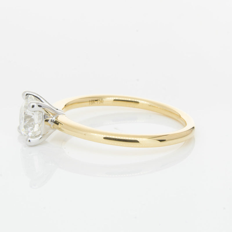 18ct Yellow Gold 1.00ct Diamond Melba Ring-Ring-Walker & Hall