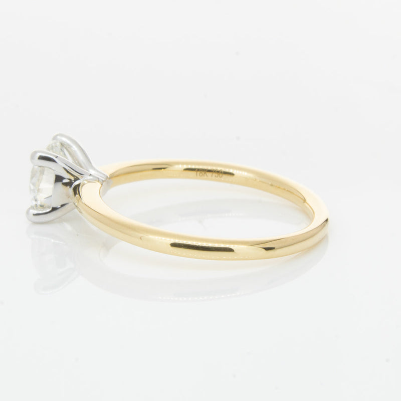 18ct Yellow Gold 1.00ct Diamond Melba Ring-Ring-Walker & Hall