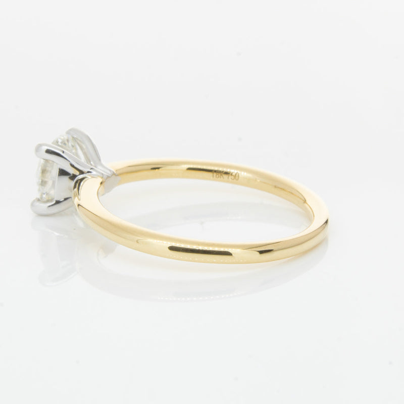 18ct Yellow Gold 1.00ct Diamond Melba Ring-Ring-Walker & Hall