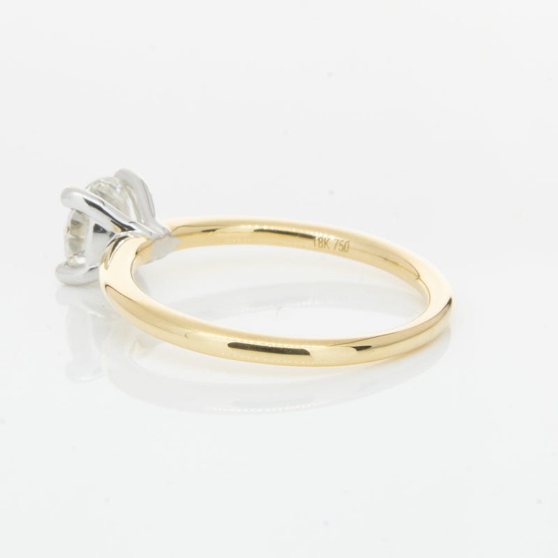 18ct Yellow Gold 1.00ct Diamond Melba Ring-Ring-Walker & Hall