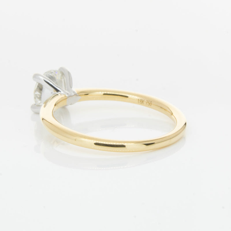 18ct Yellow Gold 1.00ct Diamond Melba Ring-Ring-Walker & Hall