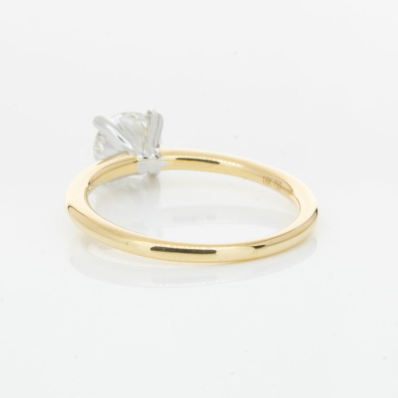 18ct Yellow Gold 1.00ct Diamond Melba Ring-Ring-Walker & Hall